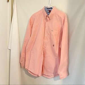 Tommy Hilfiger‎ Pink Long Sleeve Button Down Shirt